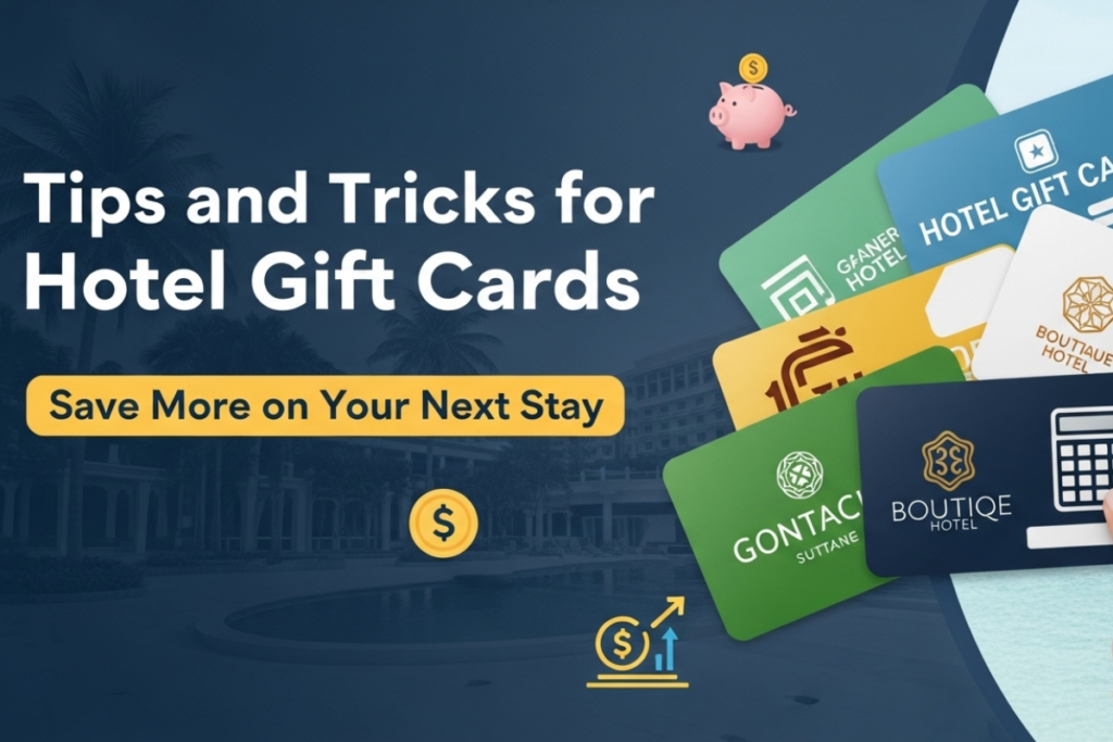 Hotel gift cards
